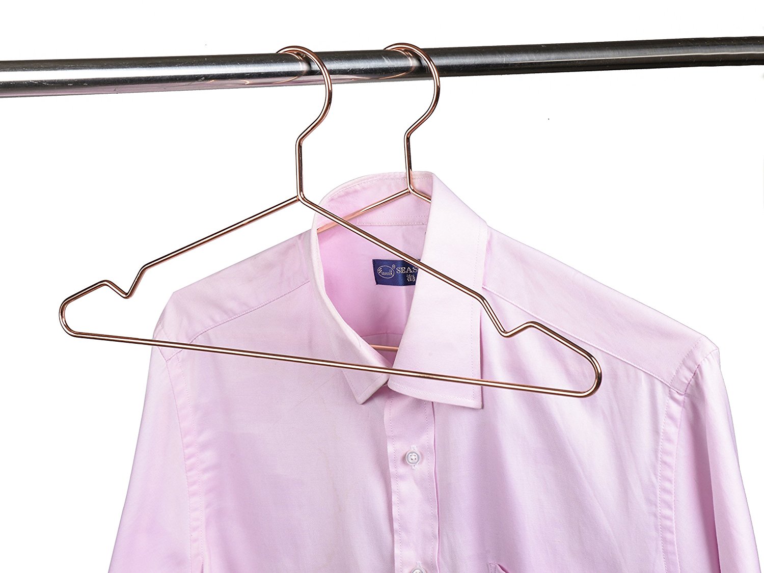 Hangers / Rose Gold Slim Metal Top Hanger – LA CLOSET DESIGN