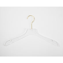 Load image into Gallery viewer, Hangers / Gold &amp; Acrylic Shirt Hanger
